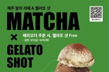 SPC 파스쿠찌, '제주 말차 라떼＆젤라또 샷' 출시