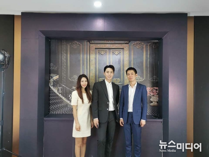 왼쪽부터 임선영, 조준성, 왕량 JAYLIN 618 공동대표