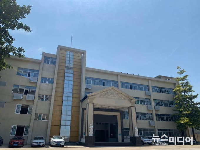 50,000m2 규모의 제품 생산시설 전경