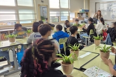 용산구, 초등학교 대상 '교실 속 숲 만들기' 시범사업 운영