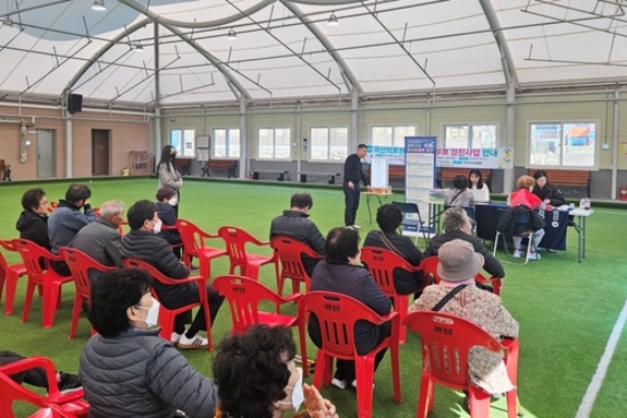 함양군, '마산의료원 닥터버스 무료검진사업' 서하면 방문