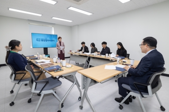 정헌율 익산시장, 시민 체감 일자리 서비스 직접 점검