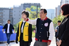 하남시, 감일 신우초 앞 교량 인도 확장…한 달 앞당겨 조기 개방